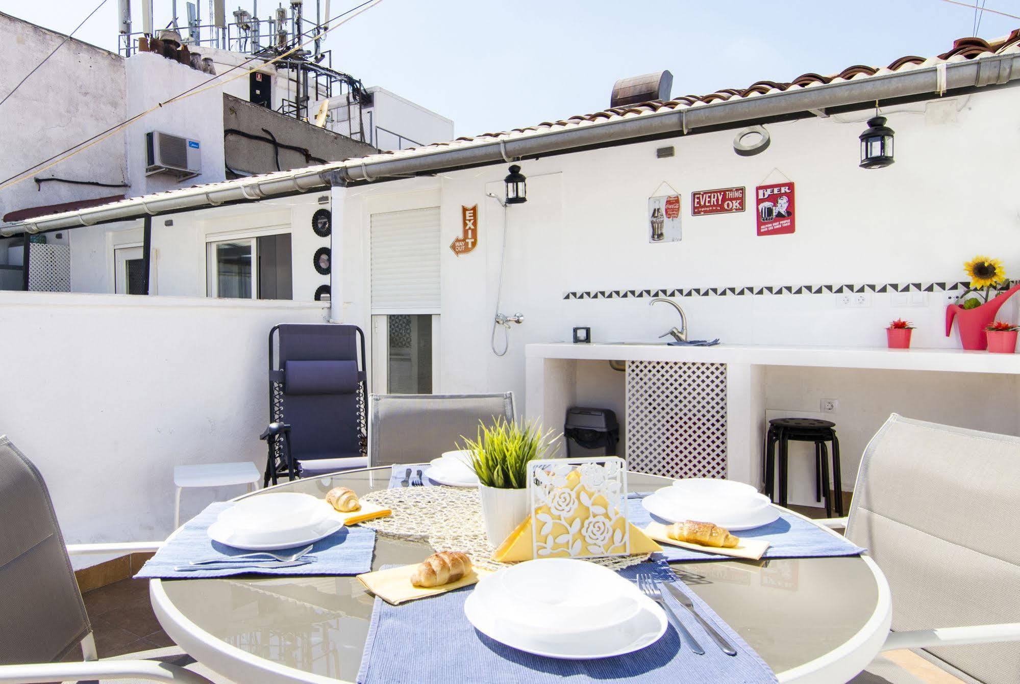 Apartments Dreammadrid Atocha Terraza Luaran gambar